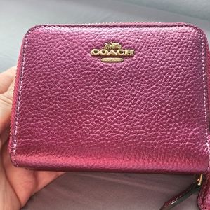 Coach Metallic wallet